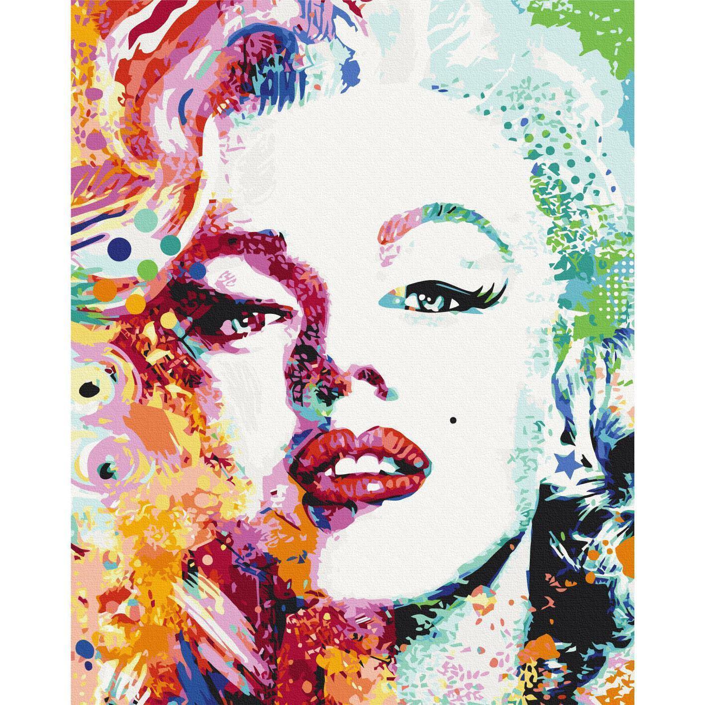 Malen nach Zahlen - Charming Marilyn