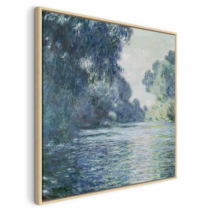 Leinwandbild - Claude Monet – A Stretch of the Seine near Giverny