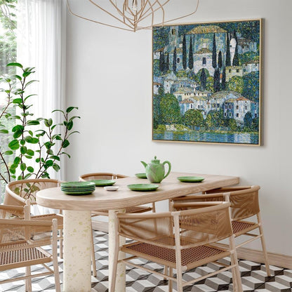 Leinwandbild - Gustav Klimt – Church in Casson