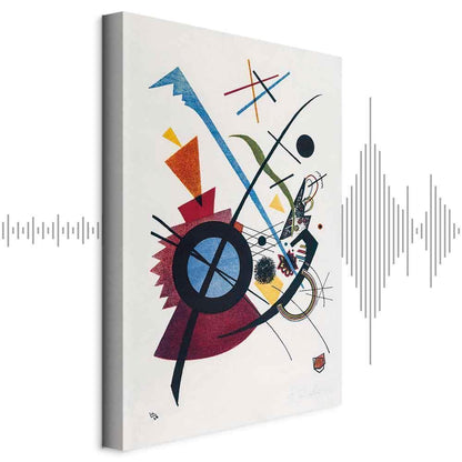 Leinwandbild - Wassily Kandinsky – Violett