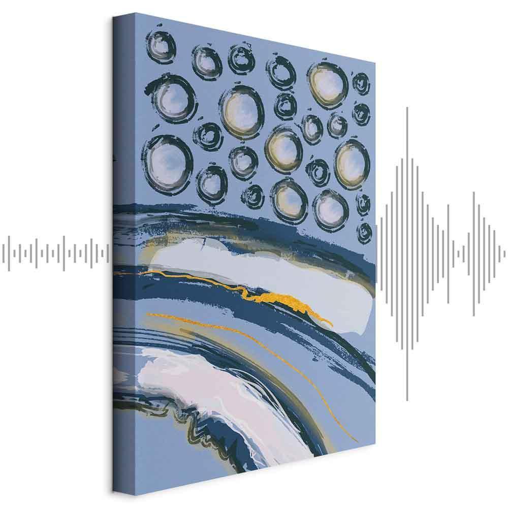 Leinwandbild - Rhythmic Auroras (1 Part) Vertical