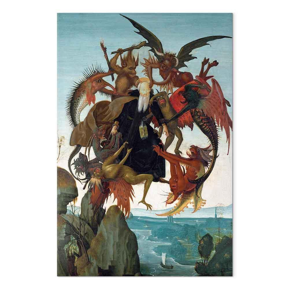 Leinwandbild - Michelangelo – The Torment of Saint Anthony