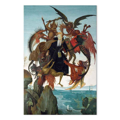Leinwandbild - Michelangelo – The Torment of Saint Anthony