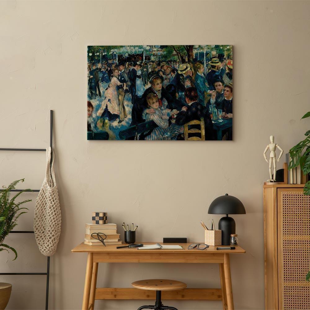 Leinwandbild - Pierre-Auguste Renoir – Dance at the Moulin de la Galette