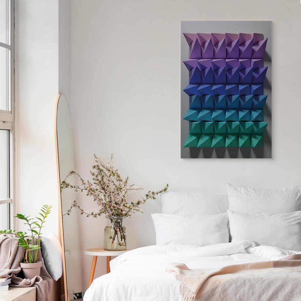 Leinwandbild - Uniform Motion (1 Part) Vertical