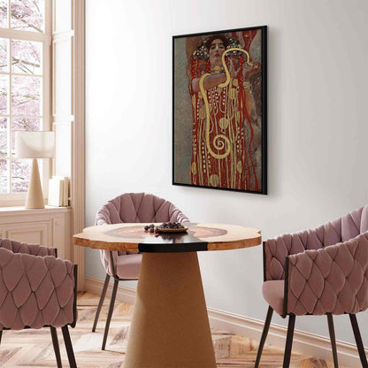 Leinwandbild - Gustav Klimt – Medicine (Hygiea)