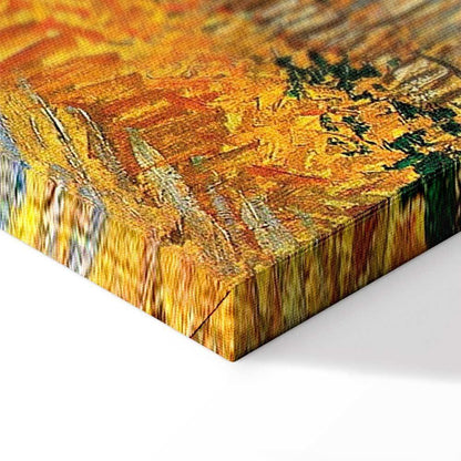 Leinwandbild - Vincent van Gogh – The Harvest