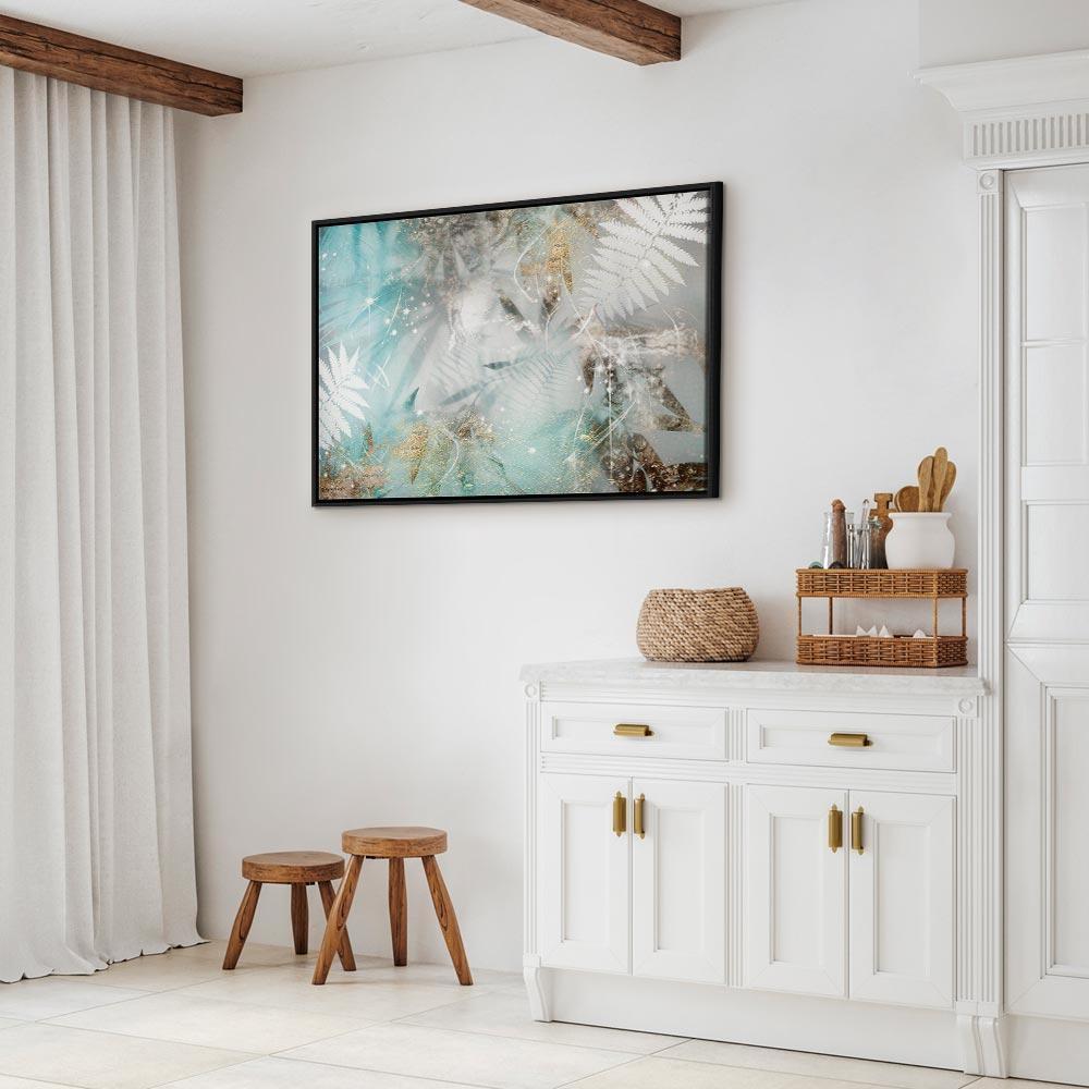 Leinwandbild - Turquoise Dream (1 Part) Wide