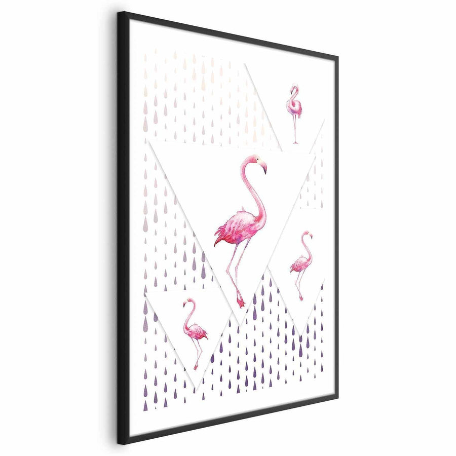 Poster - Flamingo Family Artgeist