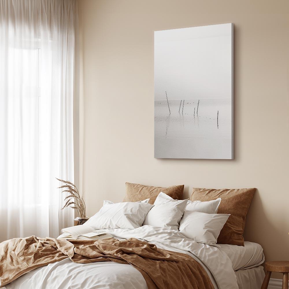 Leinwandbild - Misty Trail (1 Part) Vertical