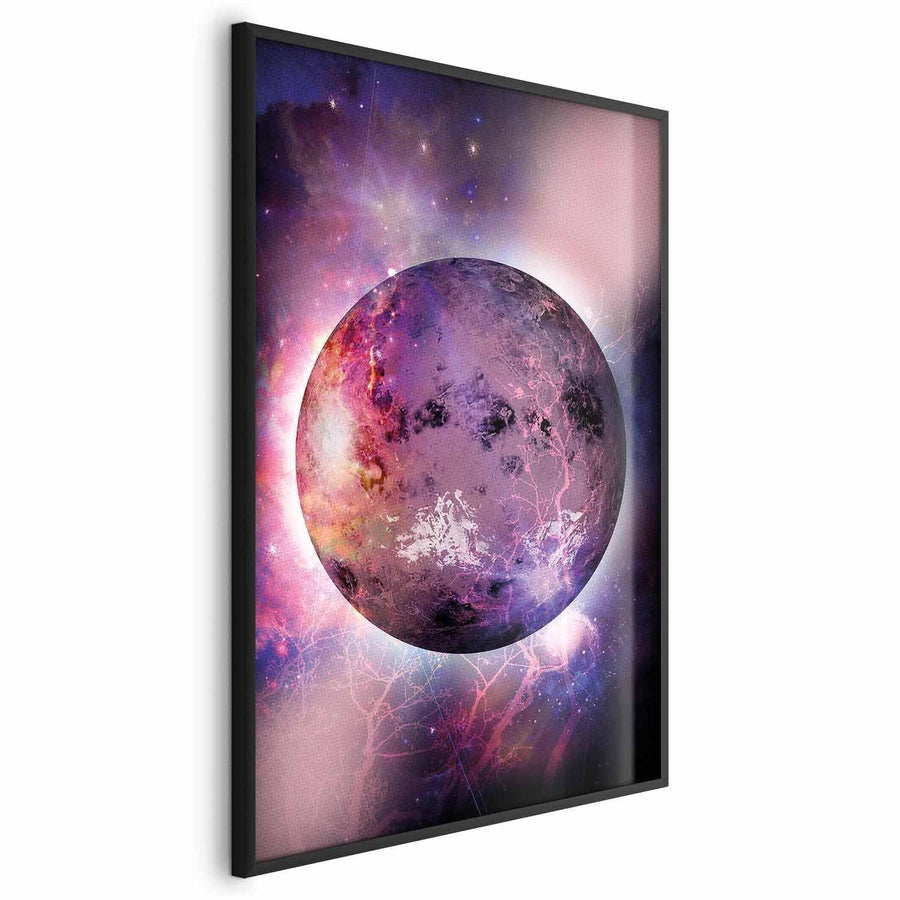 Poster Unbekannter Planet – Fantasie trifft Kosmos