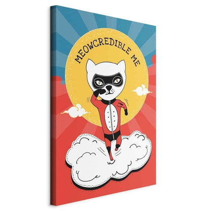 Leinwandbild - Dear Cat (1 Part) Vertical