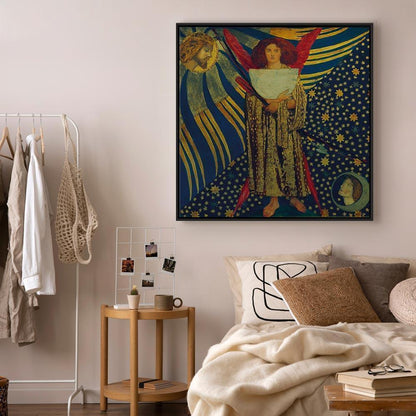 Leinwandbild - Dante Gabriel Rossetti – Dantis Amor