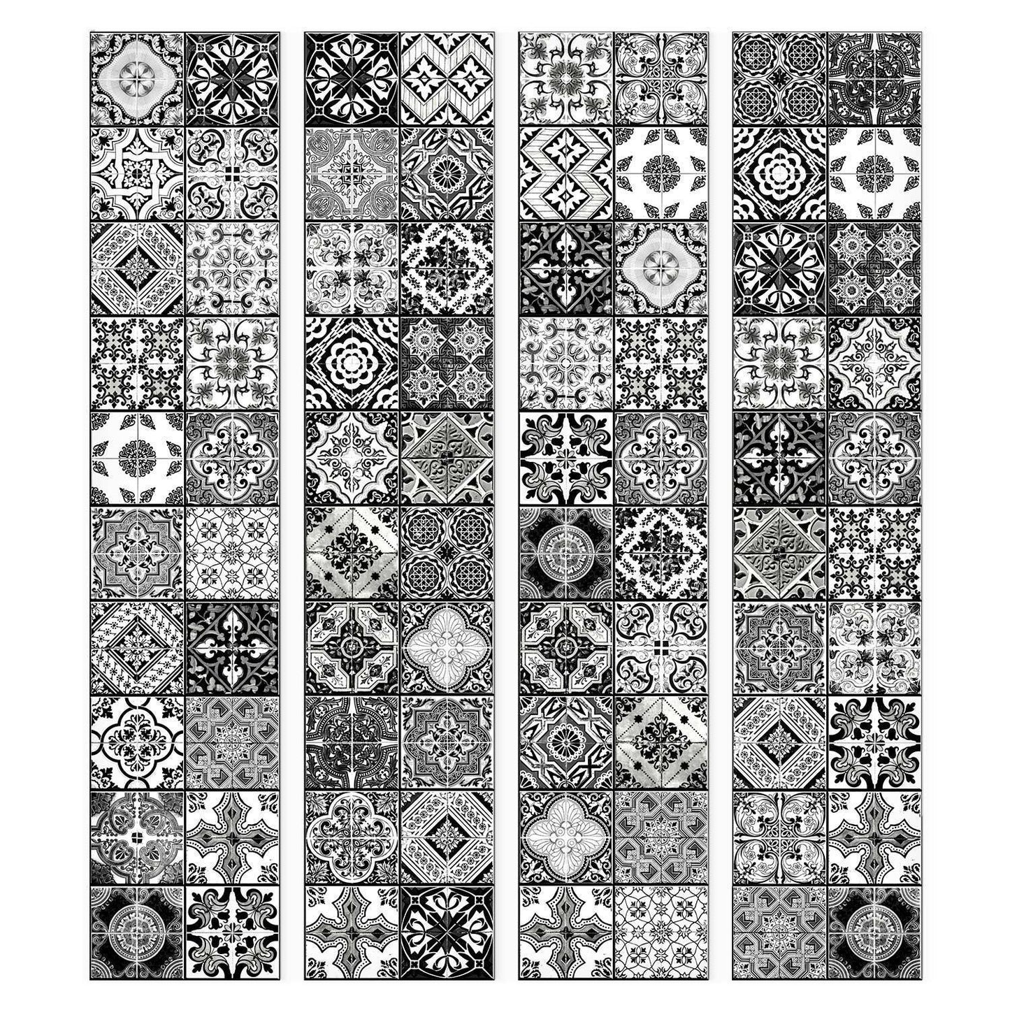 Tapete - Arabesque - Black& White