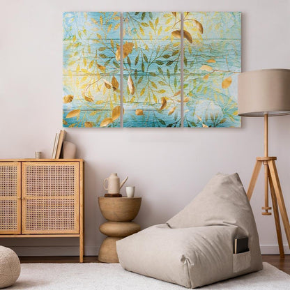 Leinwandbild - Golden Harvest (3 Parts)