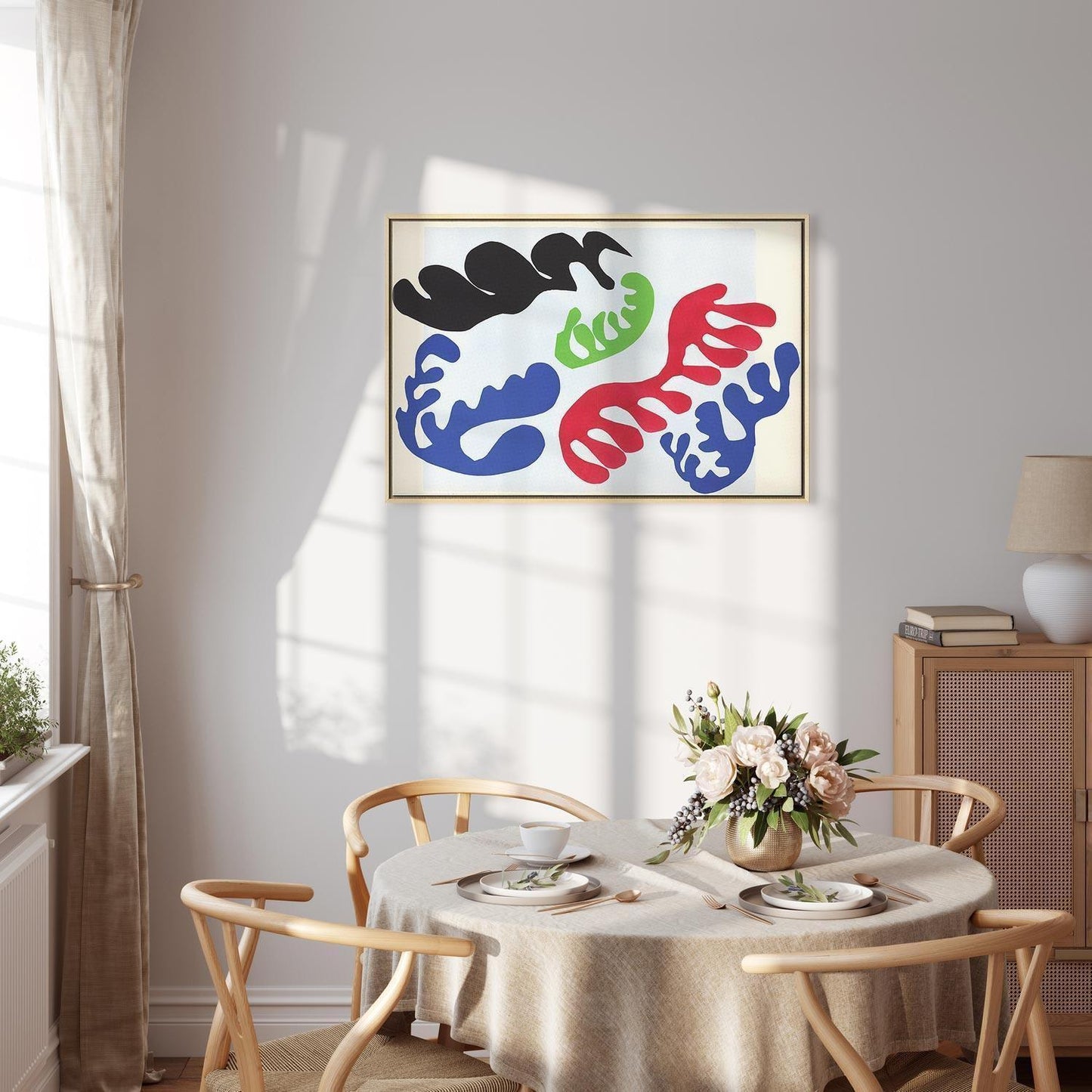 Leinwandbild - Henri Matisse – Lagoon III (from Jazz)