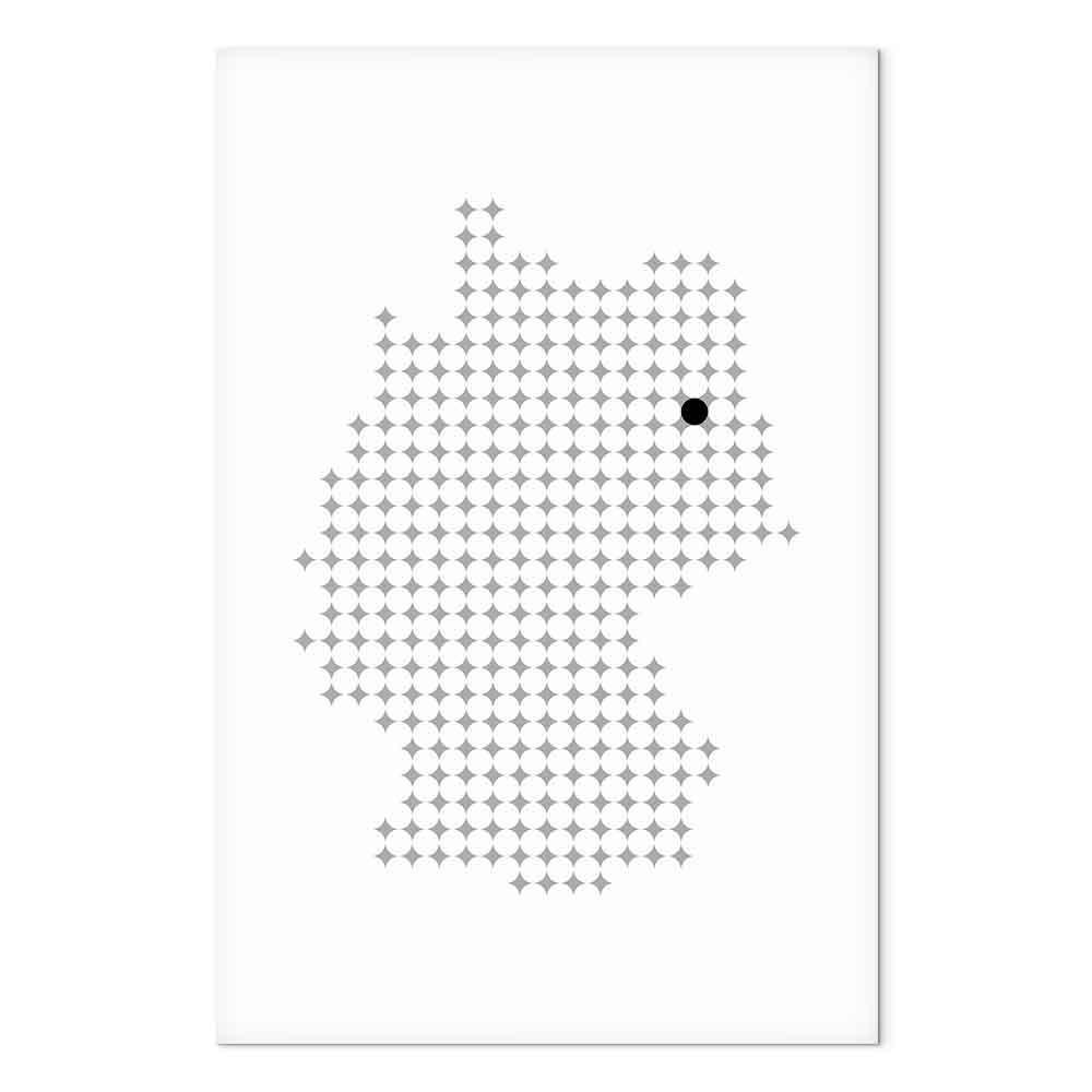 Leinwandbild - Germany (1 Part) Vertical