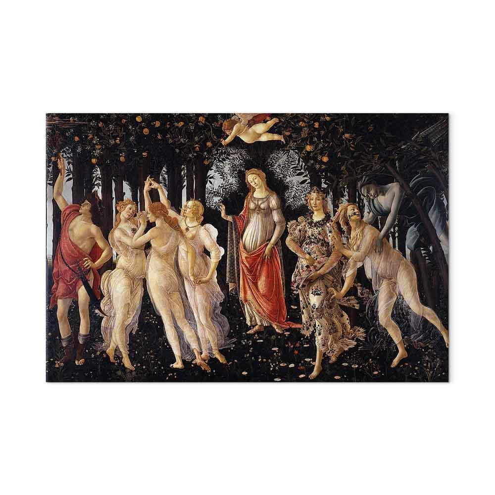 Leinwandbild - Sandro Botticelli – Primavera