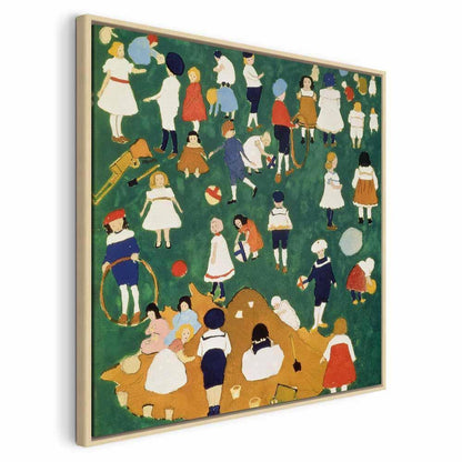 Leinwandbild - Kazimir Malevich – Children