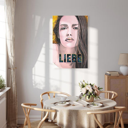 Leinwandbild - Liebe (1 Part) Vertical