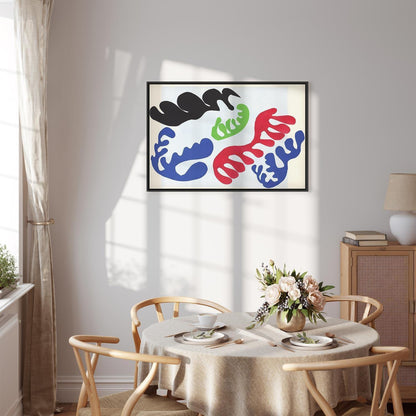 Leinwandbild - Henri Matisse – Lagoon III (from Jazz)