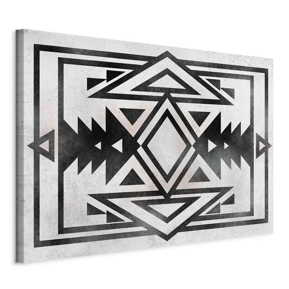 Leinwandbild - Ethnic Pattern (1 Part) Wide