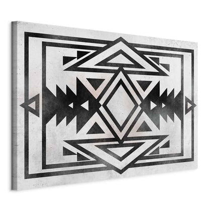 Leinwandbild - Ethnic Pattern (1 Part) Wide