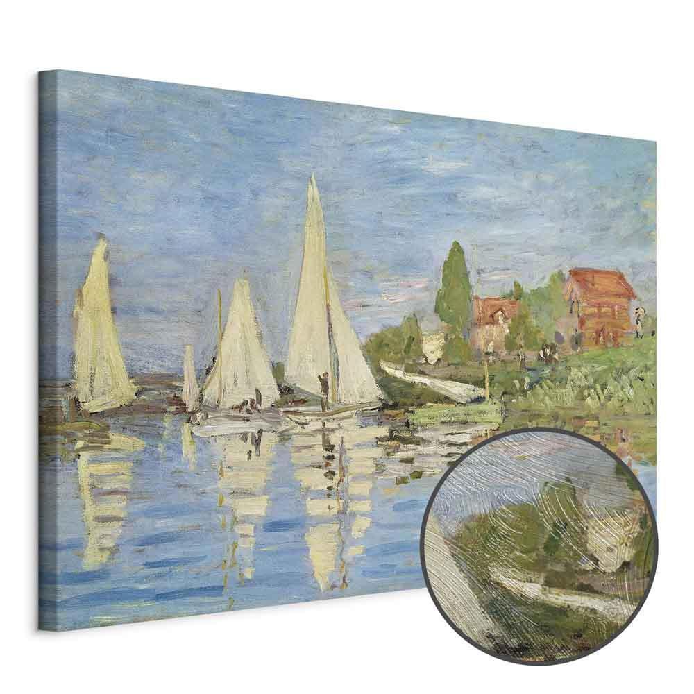 Leinwandbild - Claude Monet – Regattas at Argenteuil