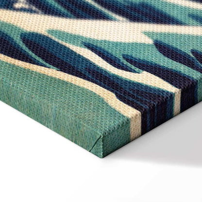 Leinwandbild - The Great Wave off Kanagawa (Reproduction)