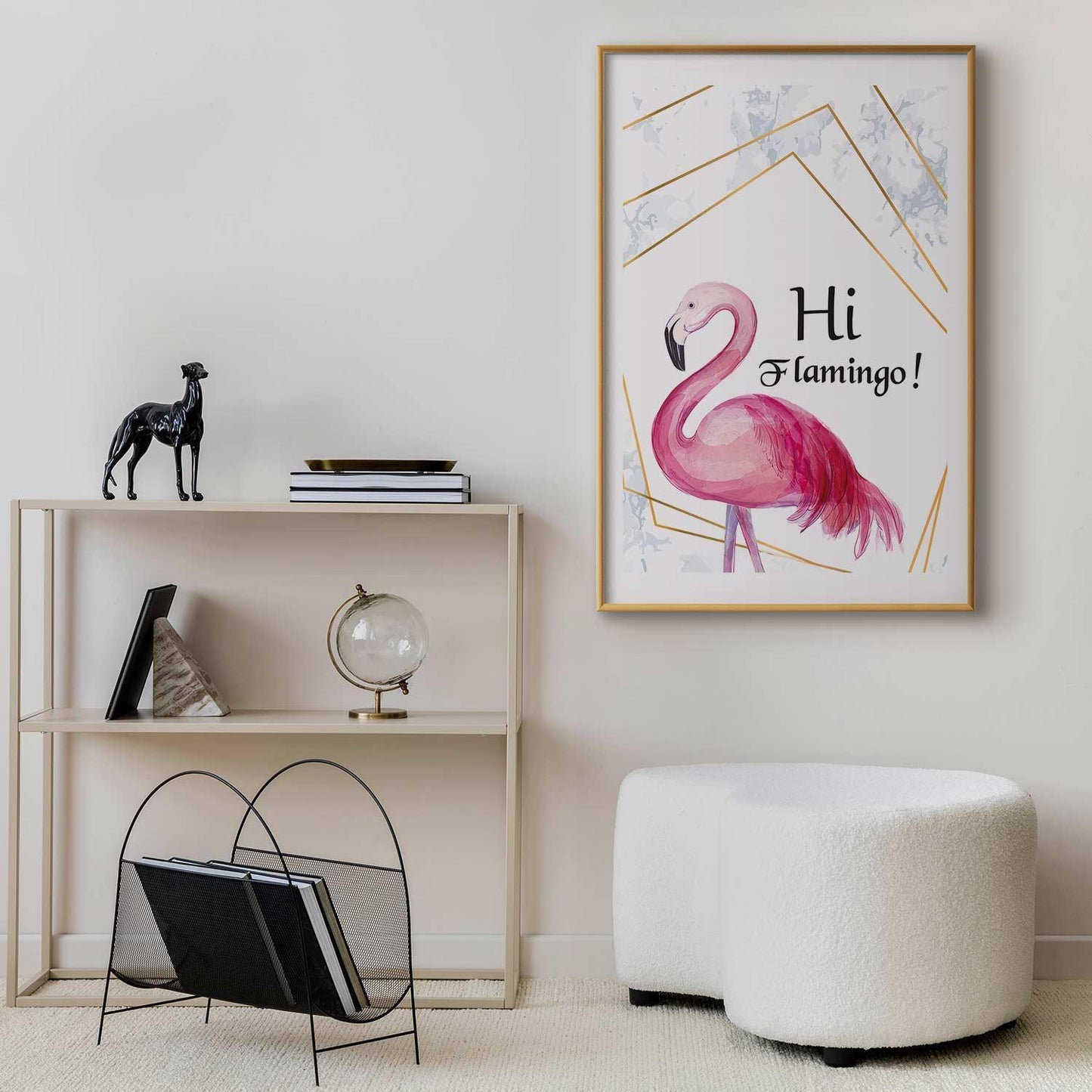 Poster - Hi Flamingo! Artgeist