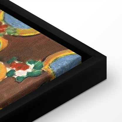 Leinwandbild - Henri Matisse – Decorative Figure on Ornamental Ground