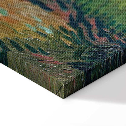 Leinwandbild - Vincent Van Gogh – Landscape with the Chateau of Auvers at Sunset