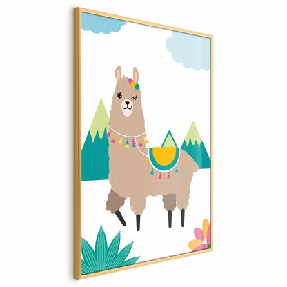 Poster - Extraordinary Llama Artgeist