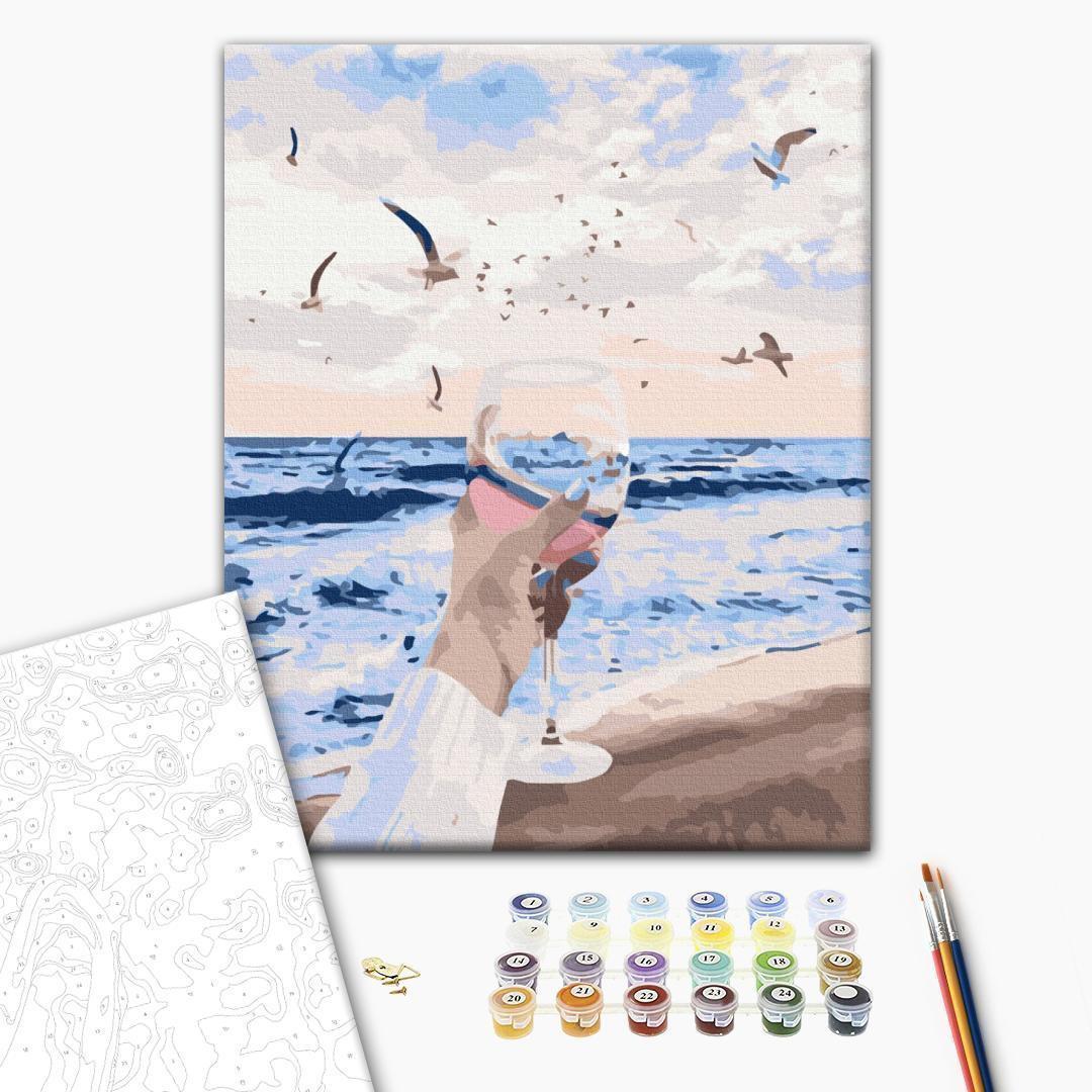 Malen nach Zahlen - A maritime toast