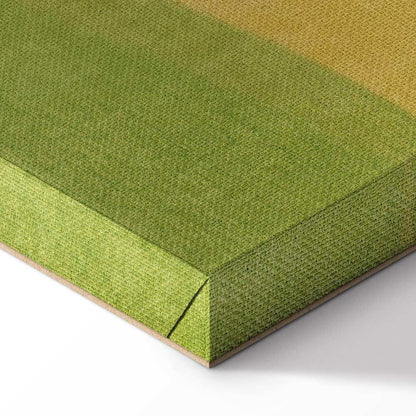 Leinwandbild - Dreamy Traveler - A Cheerful Giraffe Driving a Car on a Sunny Day