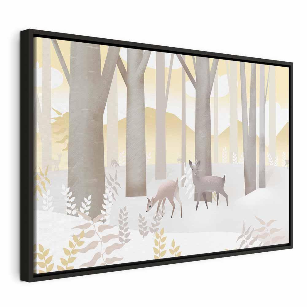 Leinwandbild - Fairy-Tale Forest (1 Part) Vertical - Third Variant