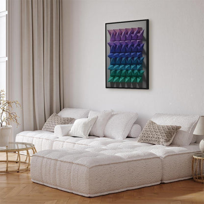 Leinwandbild - Uniform Motion (1 Part) Vertical