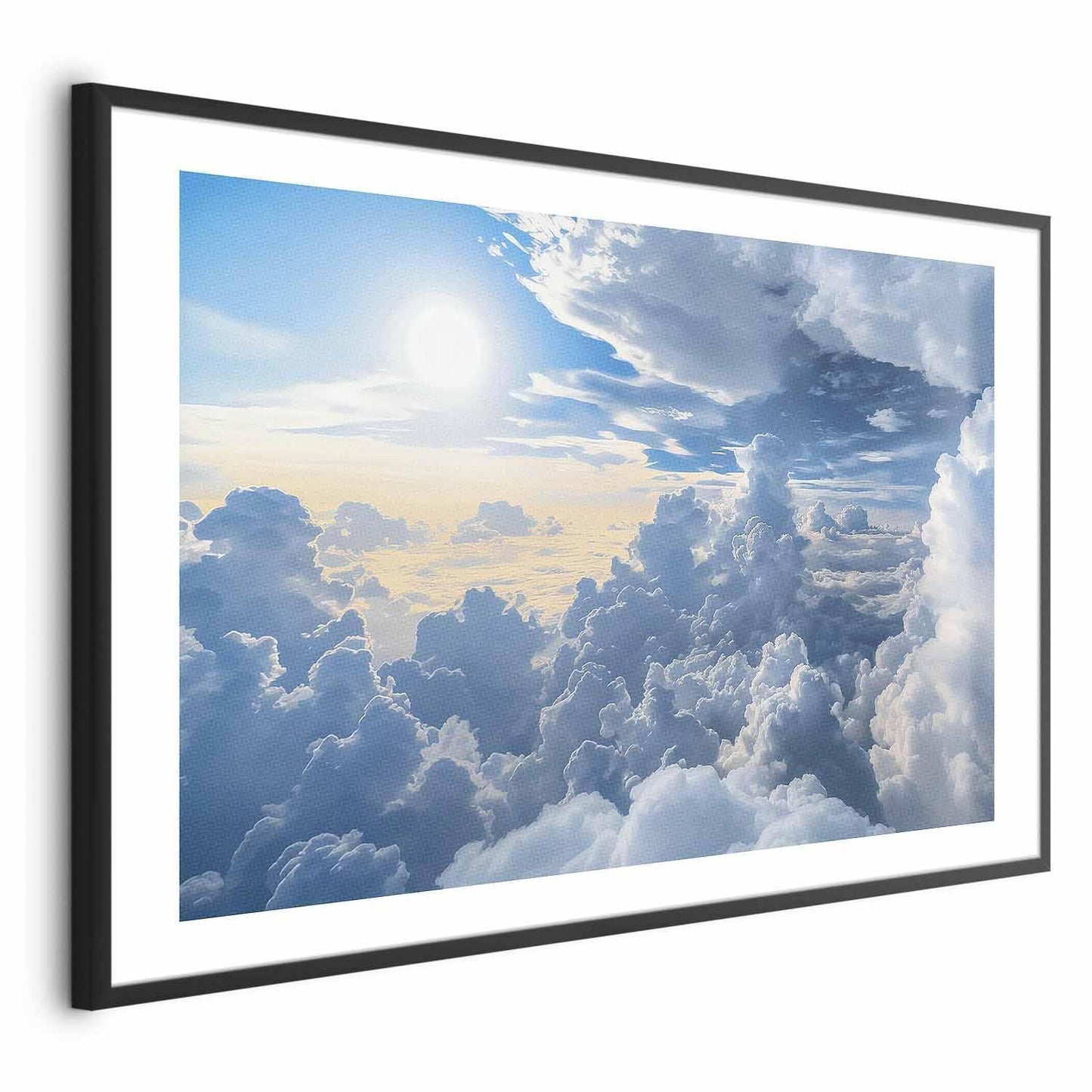 Poster - Symphony of Light: Sun and Clouds Playing Together on a Beautiful Sky Artgeist