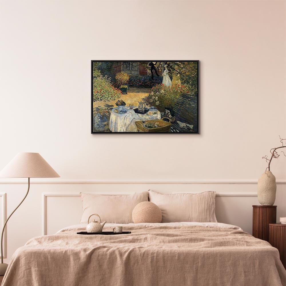 Leinwandbild - Claude Monet – The Luncheon (Argenteuil)