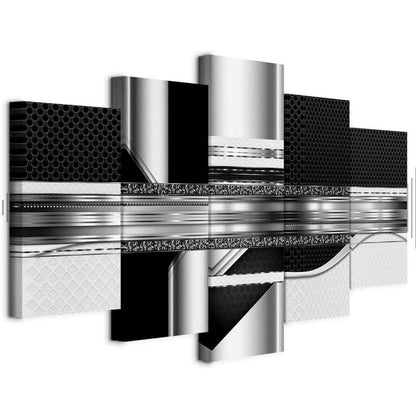 Leinwandbild - Silver Cut