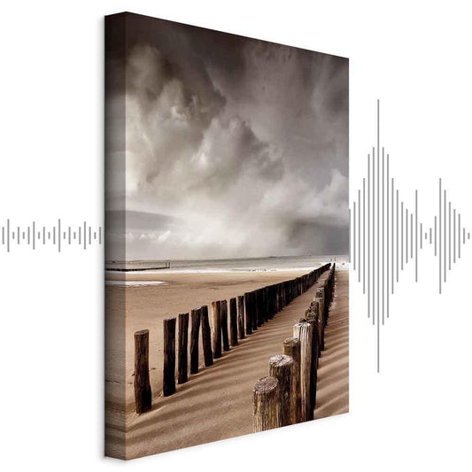 Leinwandbild - Prospect of Hope (1 Part) Vertical