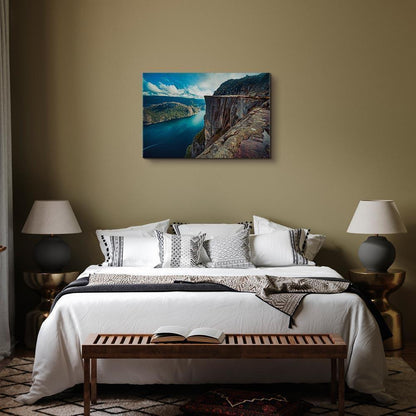 Leinwandbild - Rock City (1 Part) Vertical