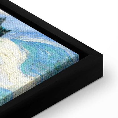 Leinwandbild - Vincent Van Gogh – Wheat Field with Cypresses