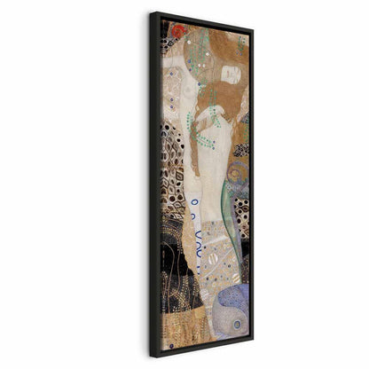 Leinwandbild - Gustav Klimt – Water Serpents