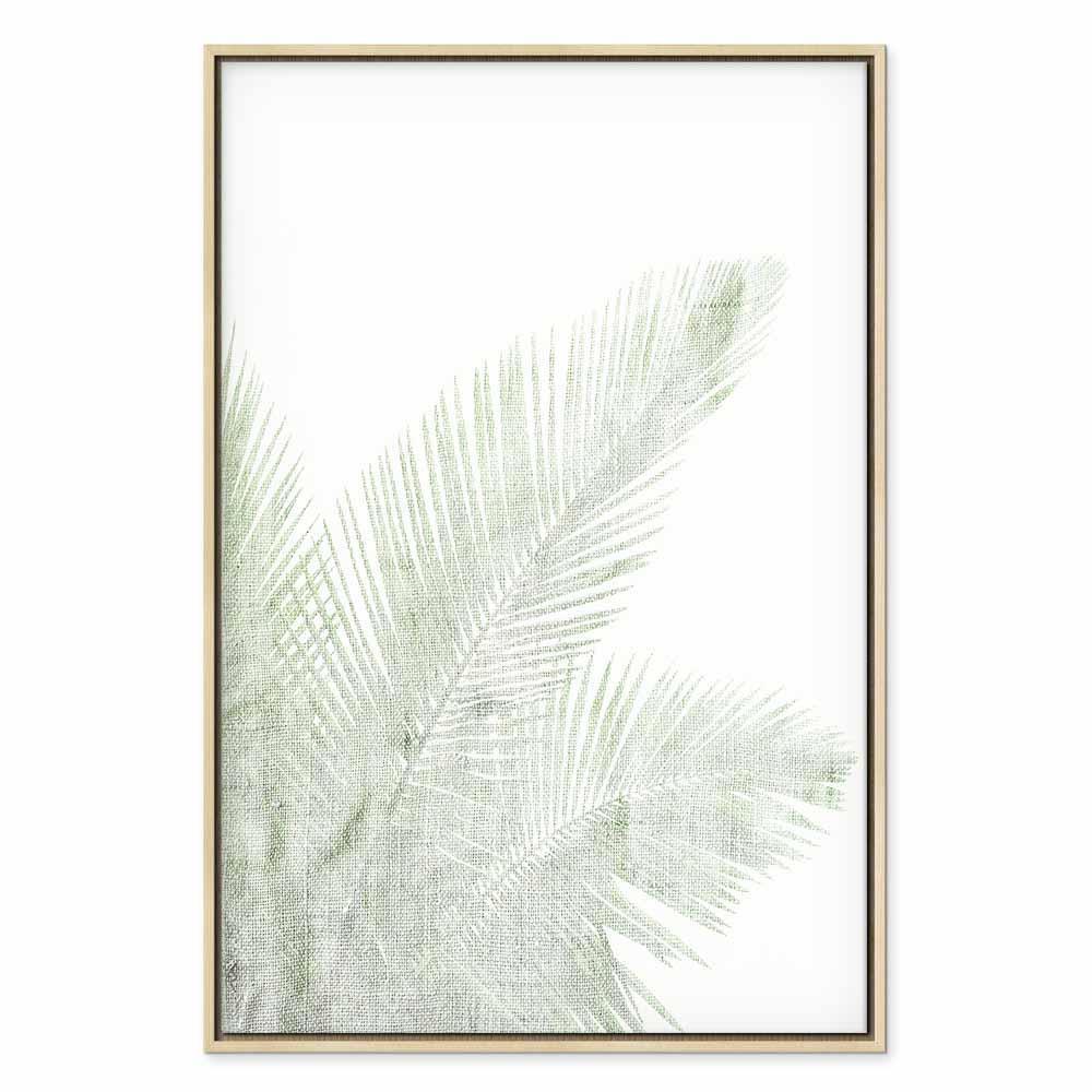 Leinwandbild - Velvet Green (1 Part) Vertical