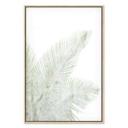 Leinwandbild - Velvet Green (1 Part) Vertical