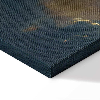 Leinwandbild - Sun and Shadows: A Theatrical Display of Nature High Above the Earth