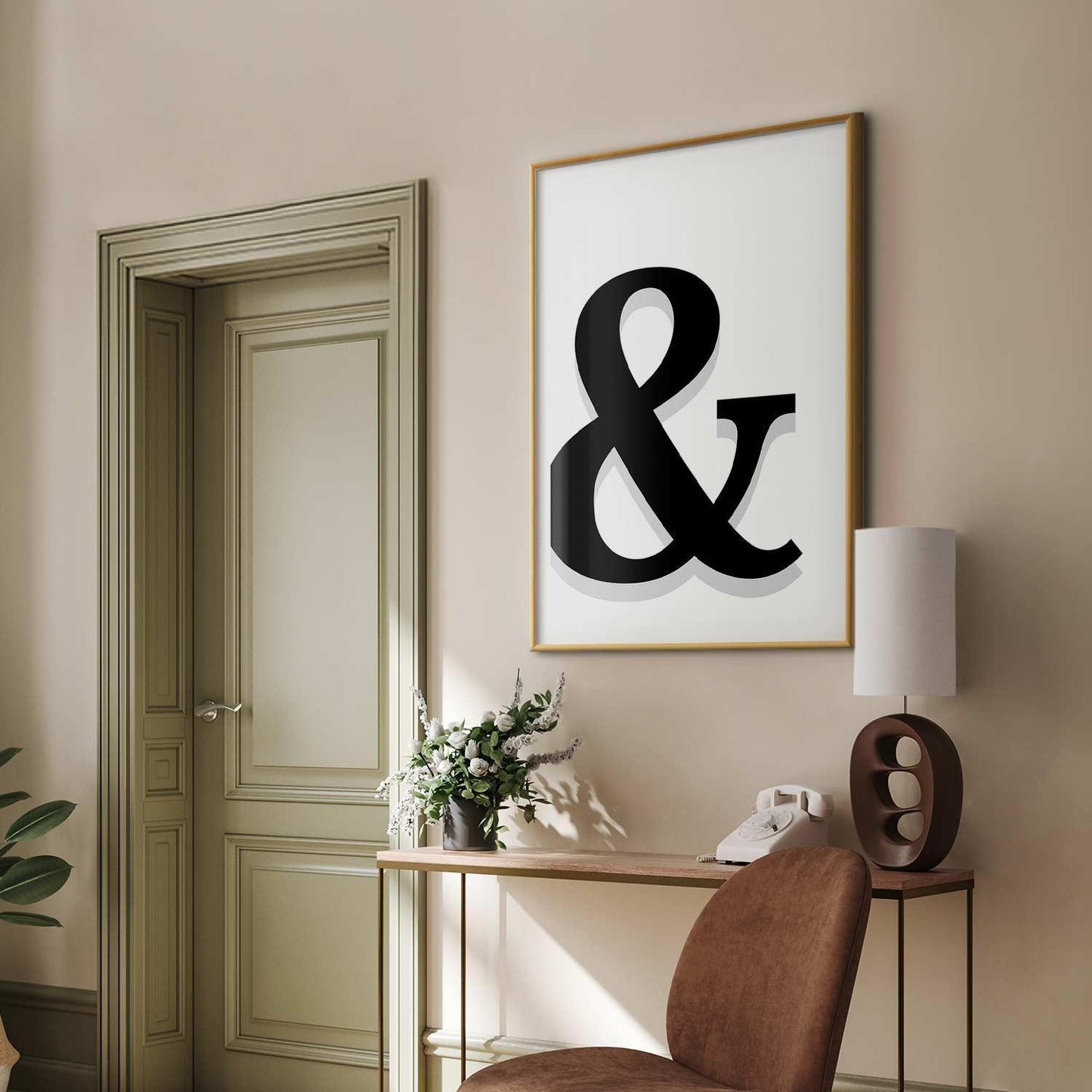 Poster - Decorative Letter Artgeist