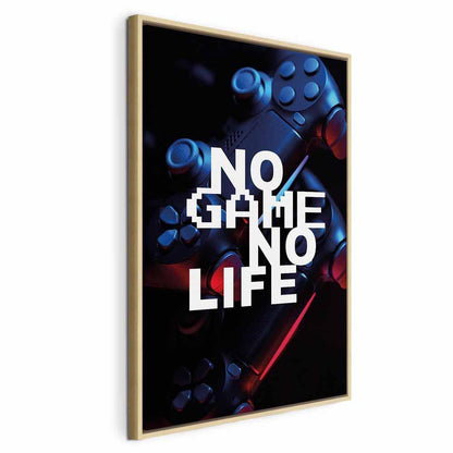 Leinwandbild No Game No Life Bunt – Gaming Wandkunst