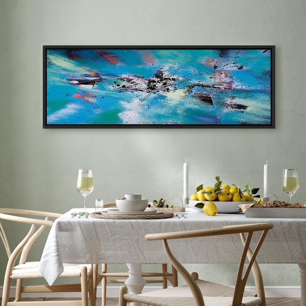 Leinwandbild - Snow Fun (1 Part) Narrow